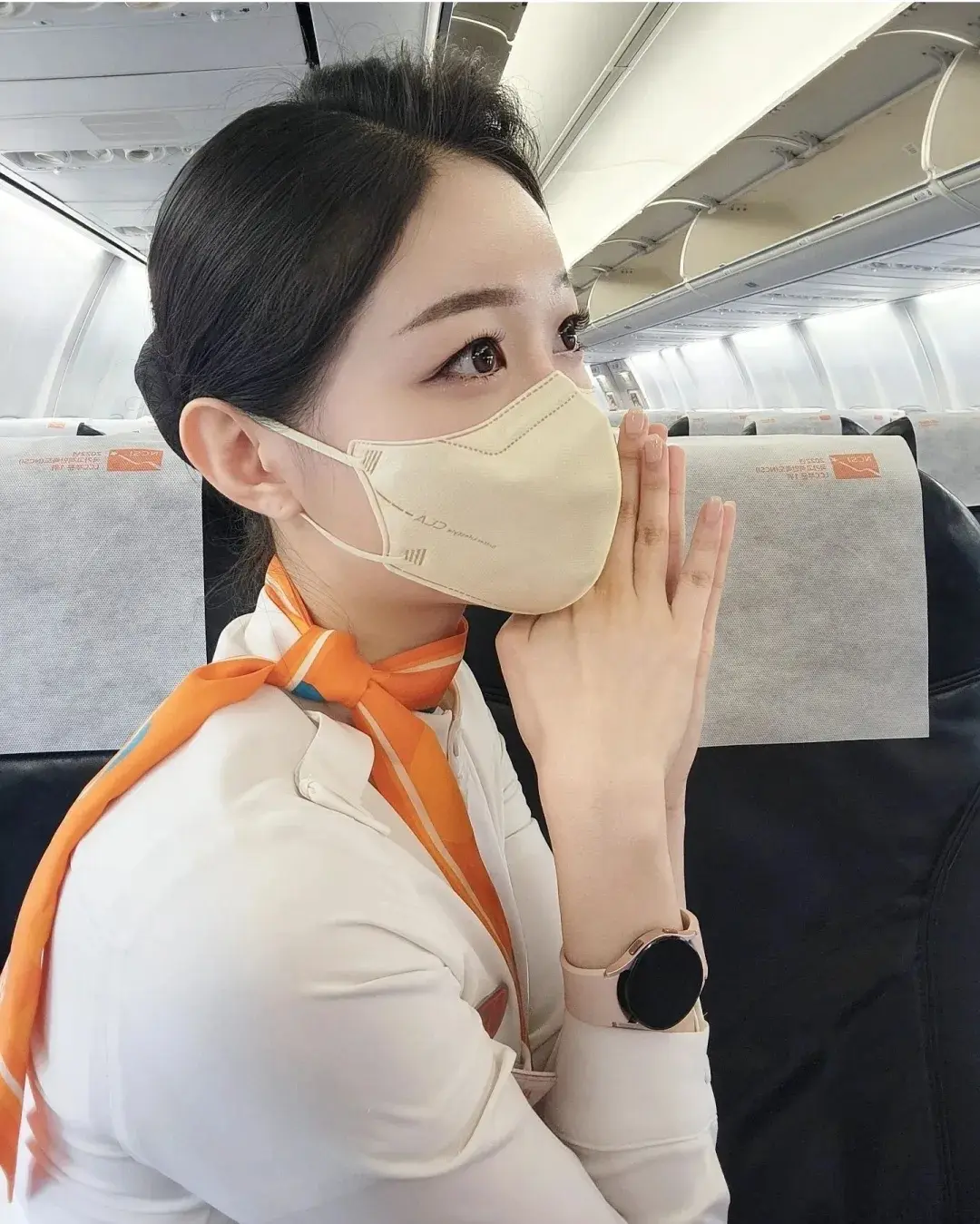 穿上制服尽显女神风采 - 1080P高清画质播放韩国空姐，领略制服诱惑